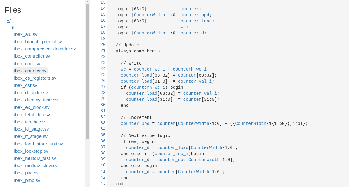 Demo of SystemVerilog indexing